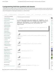 Image result for C Programming Questions and Answers