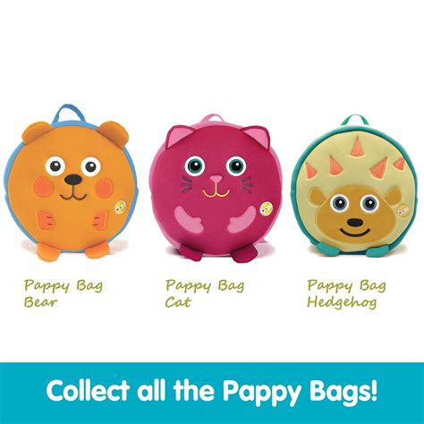 Buy OOPS® Soft, Round Pappy Backpack Bag for Children, Hedgehog ...