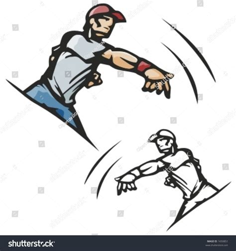 Baseball Pitcher Vector 的图像结果