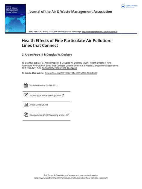 Image result for Particulates Health Effects