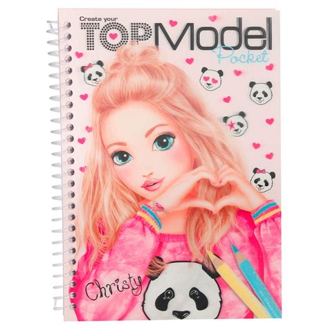 Image result for Top Model Colouring Book