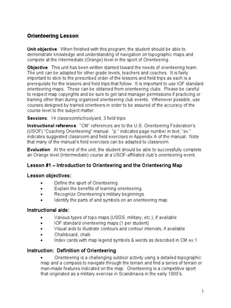 Image result for Orienteering Tutorial