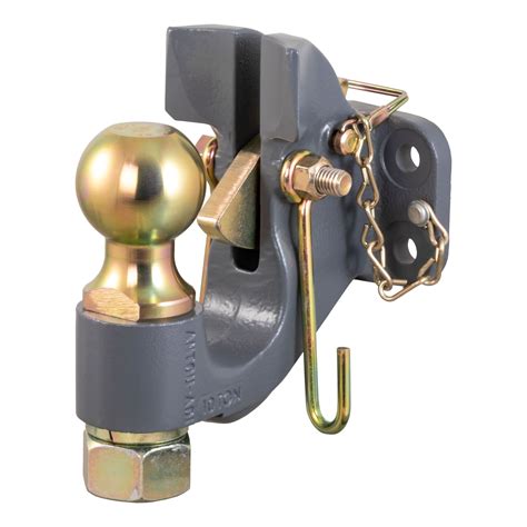 CURT SecureLatch Ball & Pintle Hitch (2-5/16-in Ball, 20,000-lb ...