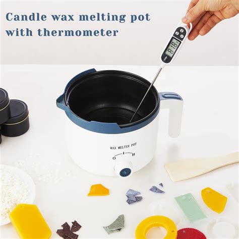 KQU Wax Melting Pot with Thermometer, Electric Wax India | Ubuy