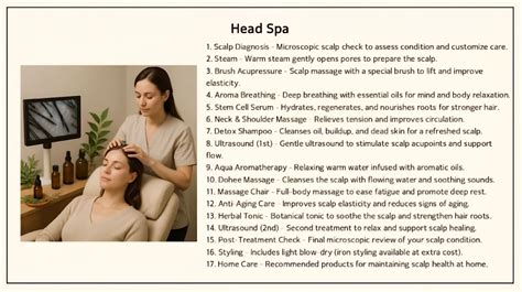 Head Spa at Juno Hair Myeongdong | Korean Scalp Treatment in Seoul