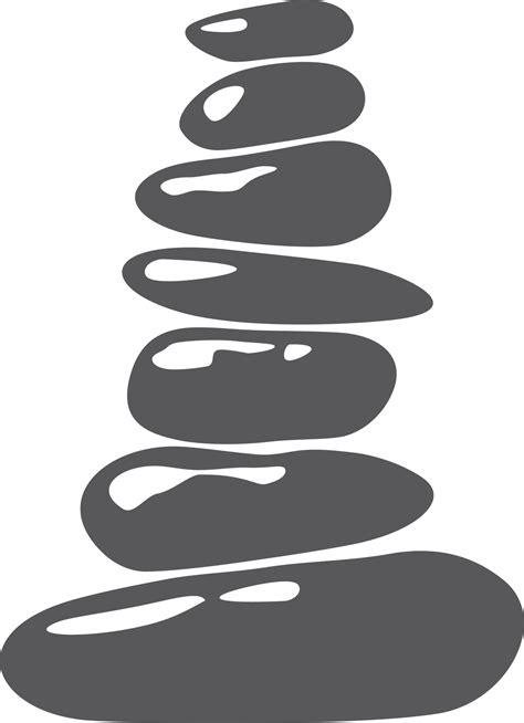 Zen Stones Silhouette 12638321 PNG