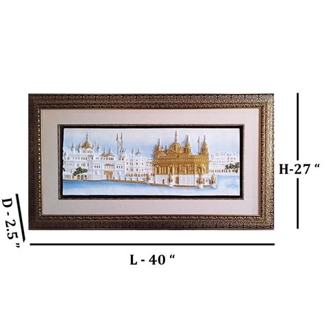 Buy Golden Temple Wall Art by Satgurus Online – Satguru's