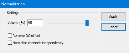 Volume Normalization 的图像结果