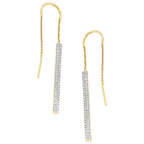 CZ Gold Plated Beautiful Earrings – VOYLLA