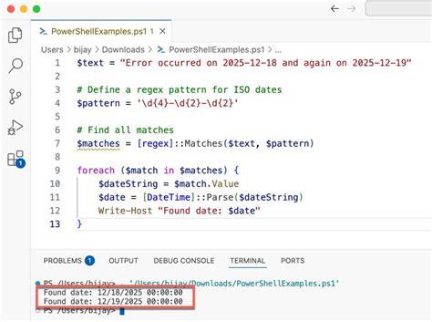 Image result for PowerShell Date Output to String