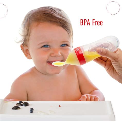 Buy MEEMEE SQUEEZY SILICONE FOOD FEEDER - PLASTIC (RED) Online & Get ...