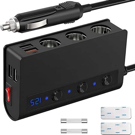 Breewell 12V 120W | AC to DC Power Adapter Converter Car Cigarette ...