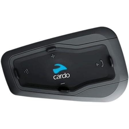 Cardo PTB00101 - PACKTALK Bold Motorcycle Bluetooth Communication System Headset - Black, Dual 2 ...