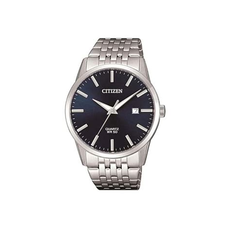 Citizen Quartz Blue Dial Analog Stainless Steel Men's Watch BI5000-87L ...
