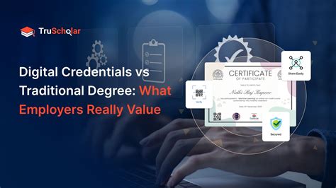 Digital Credentials vs Traditional Degree: What Employers Really Value ...