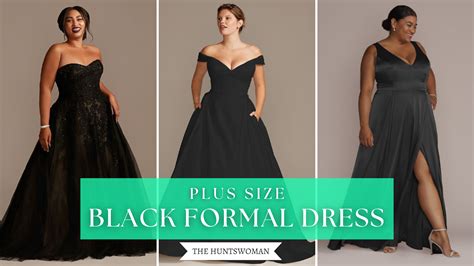 Formal Black Dresses For Plus Size Women