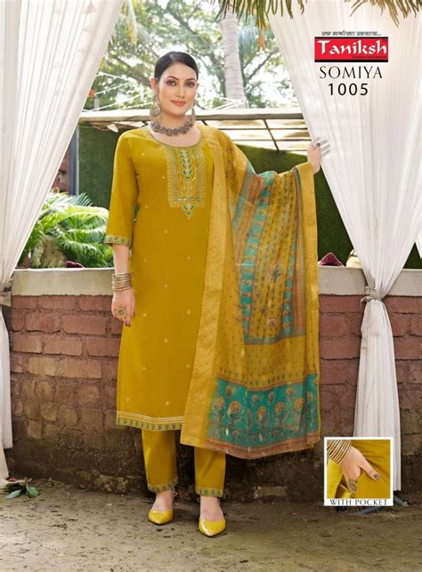 Taniksh Somiya Vol 1 Kurti Bottom With Dupatta Collection