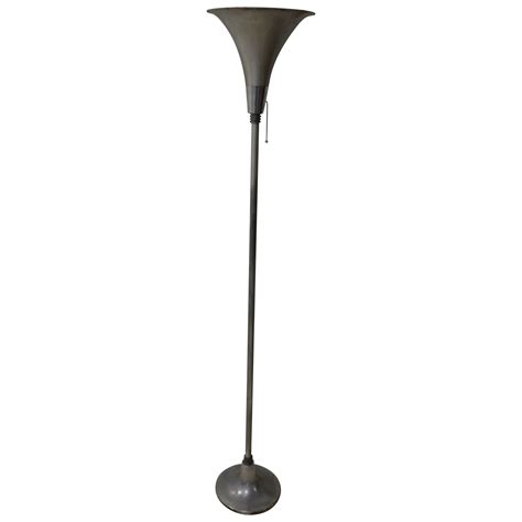 Pair Of Art Deco Torchiere Floor Lamps at 1stDibs