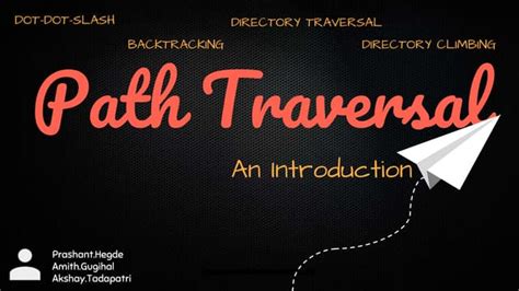 Image result for Path Traversal Attack