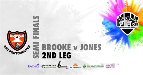 Brooke vs Jones (2nd Leg Semi Final), AFC Portchester, Fareham, 8 April ...