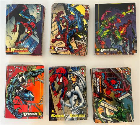 1994 Marvel Fleer Spider-Man cards Complete Base Set 1-150 | eBay