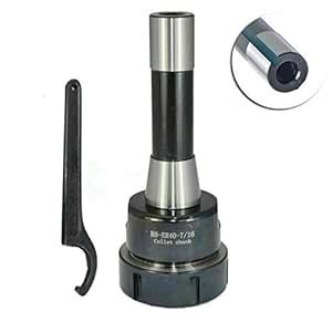 7/16 r8 er40 Spring Chuck Chuck Cutter Manual Tool Bracket + Wrench ...