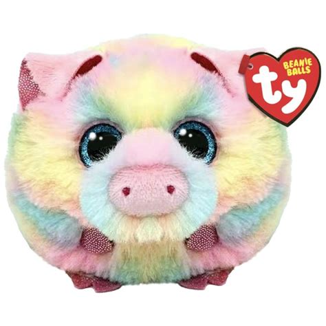 TY Beanie Balls - Pigasso the Pig Plush - Bright Star Toys