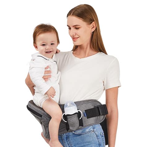 Amazon.com: Baby Hip Carrier, Hip Seat Baby Carrier,Adjustable ...