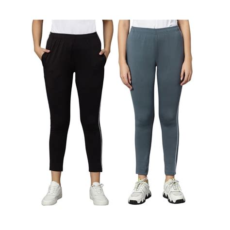 Buy Omtex Womens Track Pants For Workout & Sporty Track Pants Grey ...