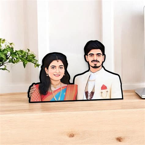 Caricature Cutout - Couple – Minetoon