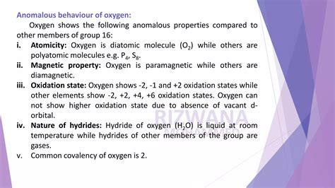 2nd Lecture on Elements of groups 16, 17 & 18 | Chemistry Part I | 12th Std | PDF