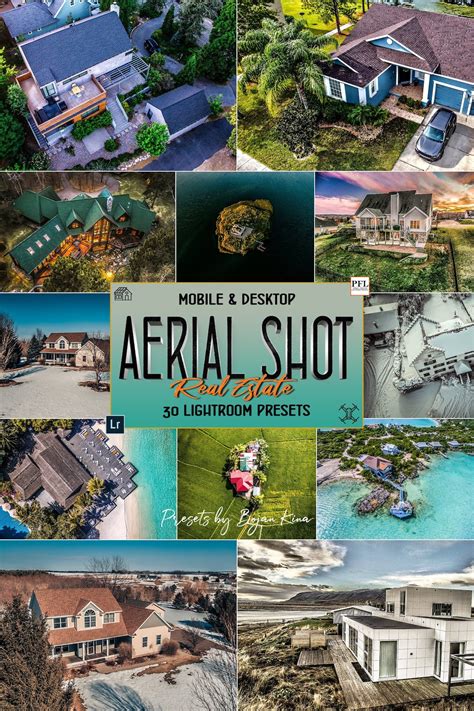 Aerial Real Estate Photography Lightroom Presets (30 Mobile & Desktop ...