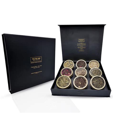 The Tea Ark Founders Choice Tea Gift Set with Green Tea | Hamper Box ...