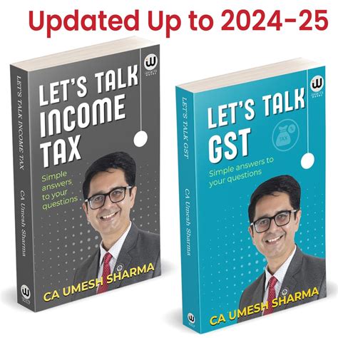 Lets Talk Income Tax | Lets Talk GST | CA Umesh Sharma | Combo Gift ...