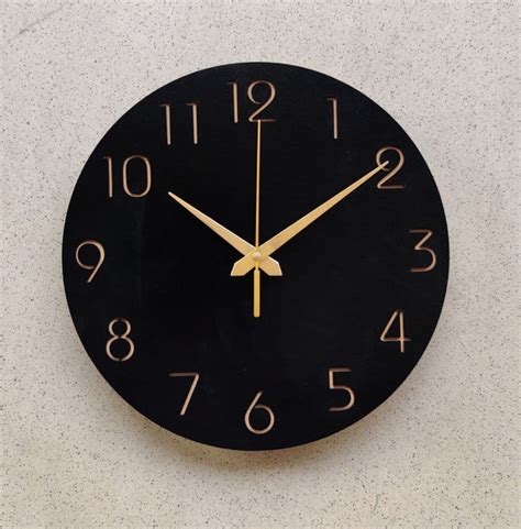 Wooden Wall Clock – auromin.in