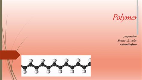 Image result for Polymer Lecture