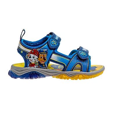 Nickelodeon Paw Patrol Boys' Open Toe Hook & Loop Water Friendly Sport ...
