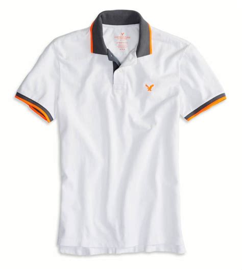 Venta > camisas american eagle tipo polo > en stock