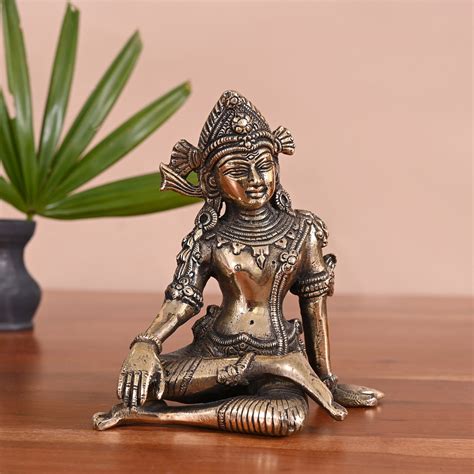 Brass Goddess Indra Dev ( 6" ), Buy Brass Goddess Indra Dev 6 Inches ...