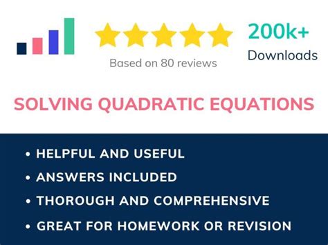 Image result for Quadratic Problem Solving