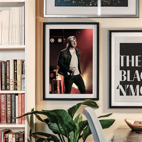 Morgan Wallen Posters / Morgan Wallen Black and White Wall Art, Album ...