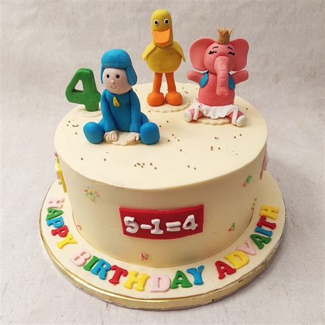 Pocoyo Birthday Cake | Pato Cake | Elly Pocoyo Cake – Liliyum ...
