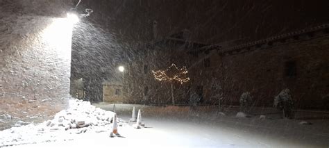 La nieve de enero en los pueblos de Burgos