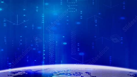 PowerPoint Background Blue Technology 的图像结果