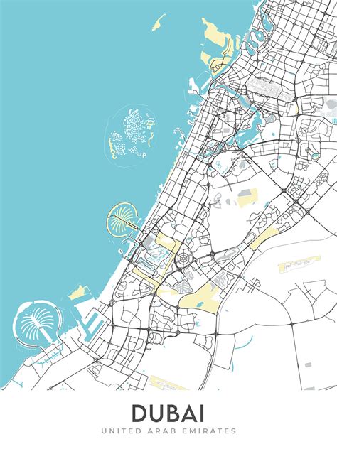Map Of Dubai Burj Khalifa