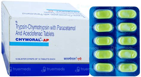 Chymoral Ap | Order Chymoral Ap 100 MG/325MG/5000Au Tablet Online at ...