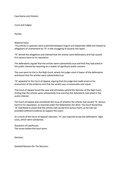 Image result for Full Case Citation Example