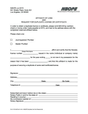 How To Write Affidavit For Lost Id - Fill Online, Printable, Fillable ...