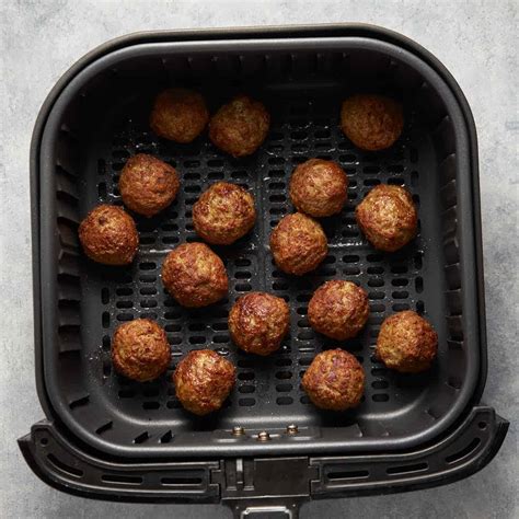 Frozen Meatballs In Air Fryer Recipe