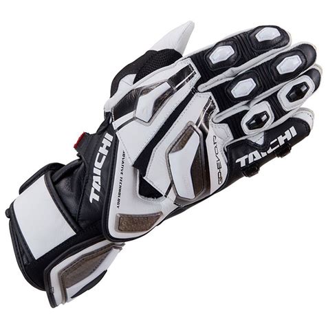 RS Taichi GP Evo R Racing Gloves (White)– Moto Central